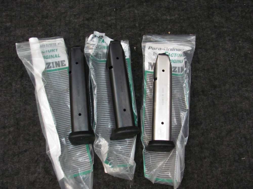 Para -Ordnance P14 ORIGINAL Canadian Magazines 45 ACP THREE Mags NOS  P-14 -img-0