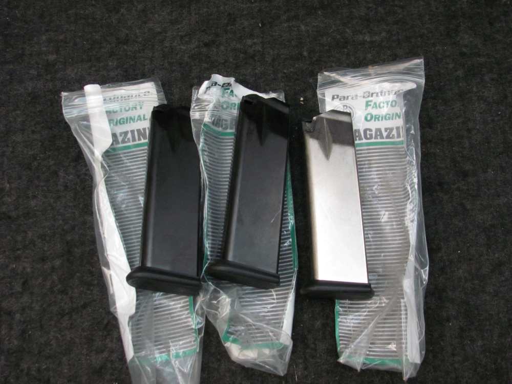 Para -Ordnance P14 ORIGINAL Canadian Magazines 45 ACP THREE Mags NOS  P-14 -img-1