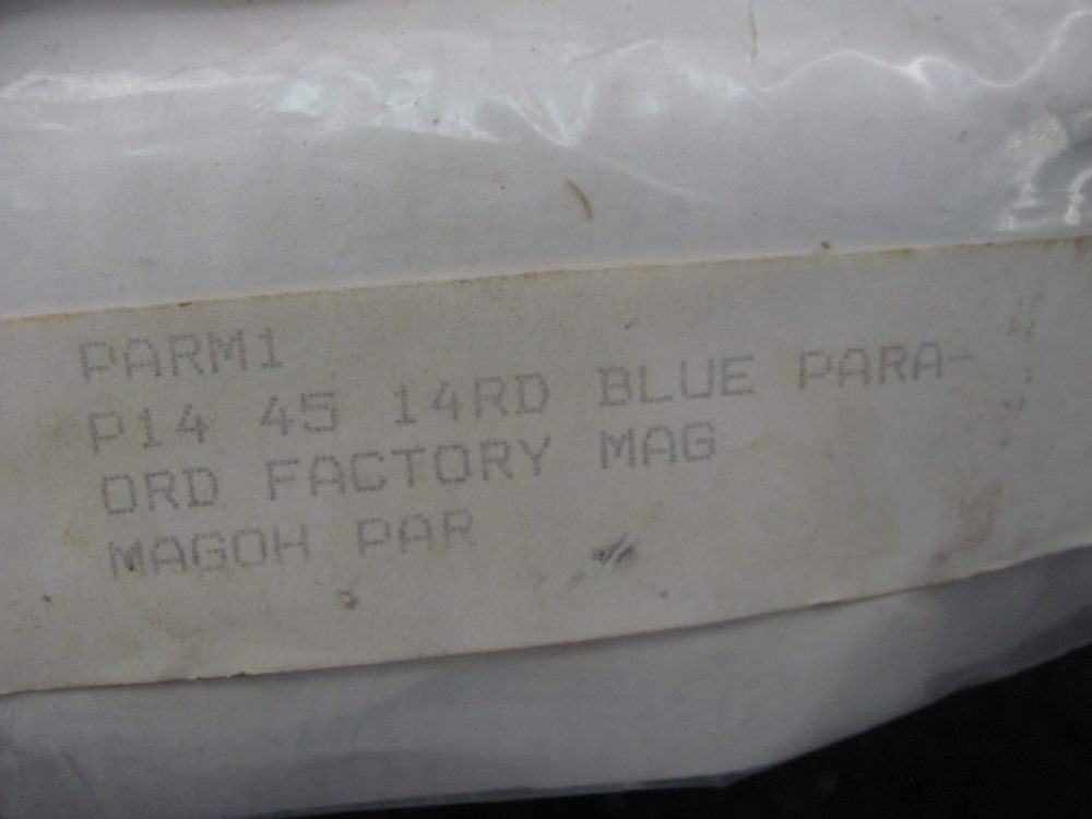 Para -Ordnance P14 ORIGINAL Canadian Magazines 45 ACP THREE Mags NOS  P-14 -img-9