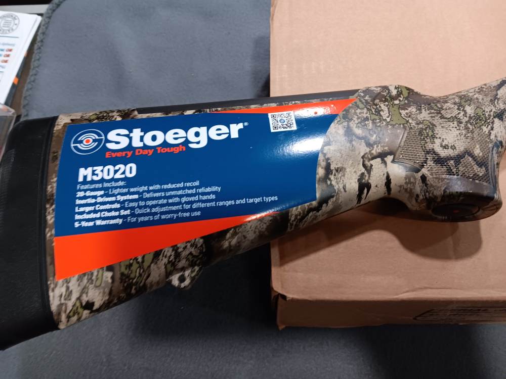 STOEGER M3020 20 GAUGE 3" 28" TRUETIMBER XRC CAMO SEMI AUTO SHOTGUN NEW-img-3
