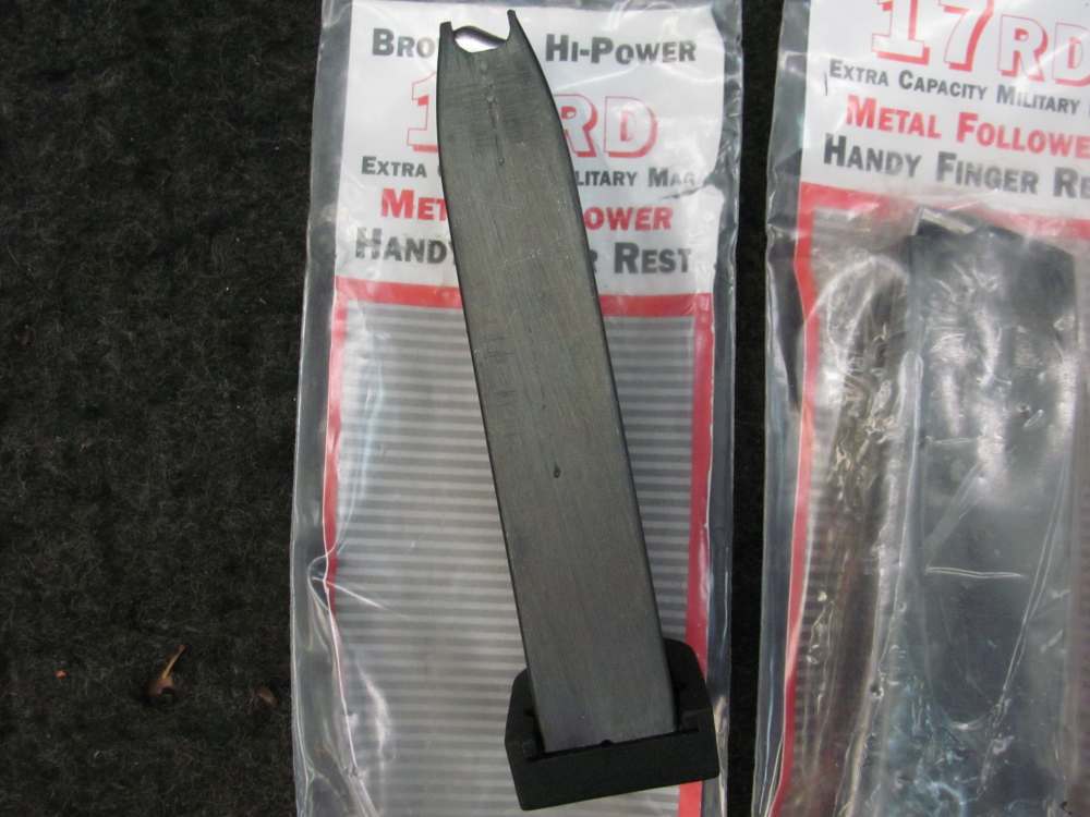 BROWNING High Power Extra Capacity 17 Round Military Mags - NOS - TWO-img-3