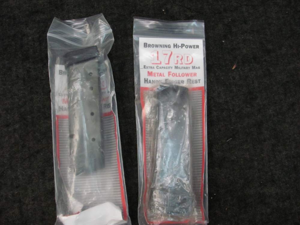 BROWNING High Power Extra Capacity 17 Round Military Mags - NOS - TWO-img-8