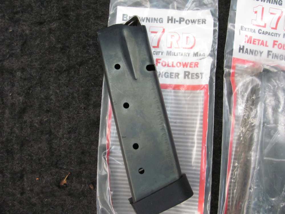 BROWNING High Power Extra Capacity 17 Round Military Mags - NOS - TWO-img-4
