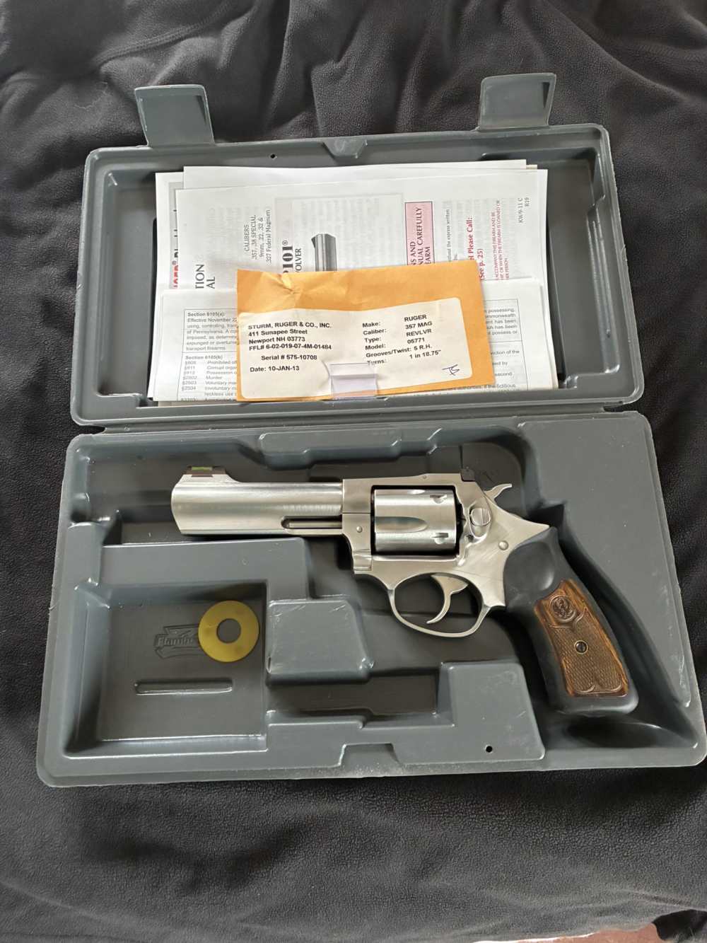 Ruger SP101 .357 Mag Stainless-img-10