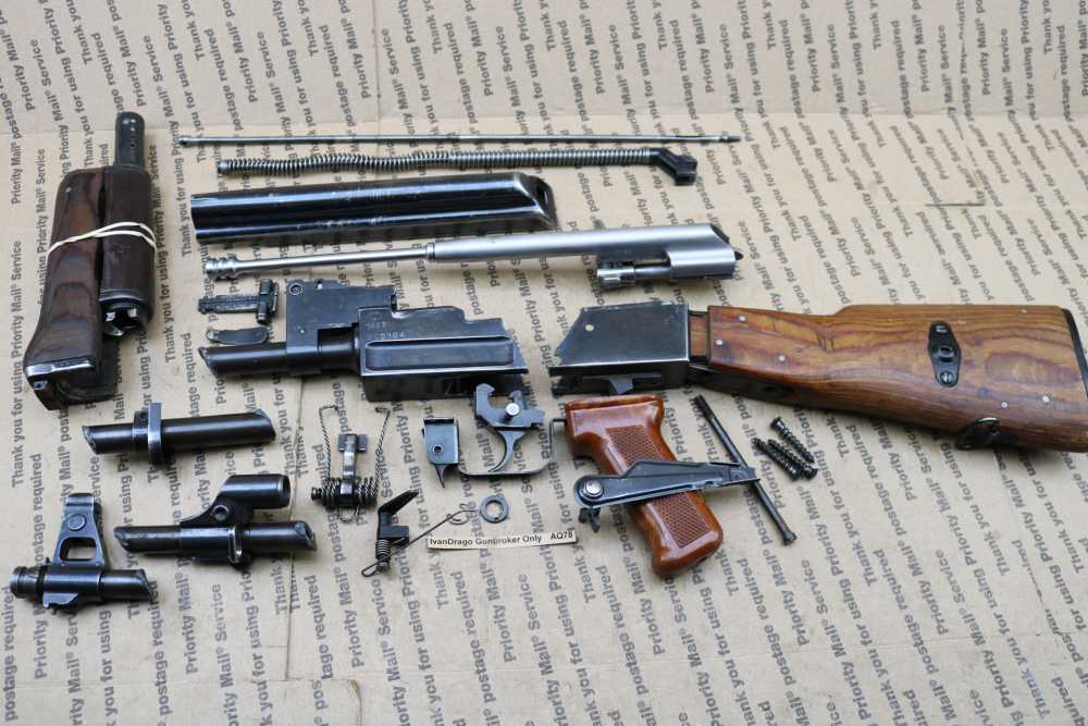 Polish AK47 Kit Type 3 KbK Milled Receiver + Stubs 100% Matching AK 1967 T3-img-0