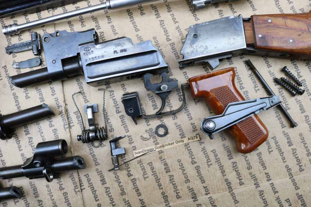 Polish AK47 Kit Type 3 KbK Milled Receiver + Stubs 100% Matching AK 1967 T3-img-1