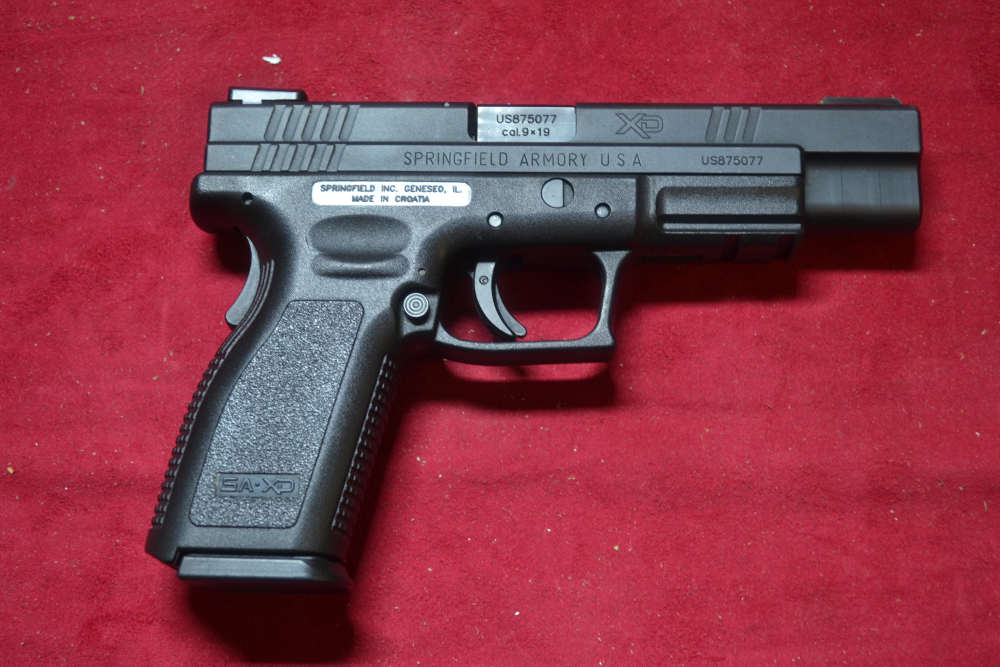 Springfield Armory XD-9 Tactical 9mm 5"Barrel Used, Layaway Available.-img-1