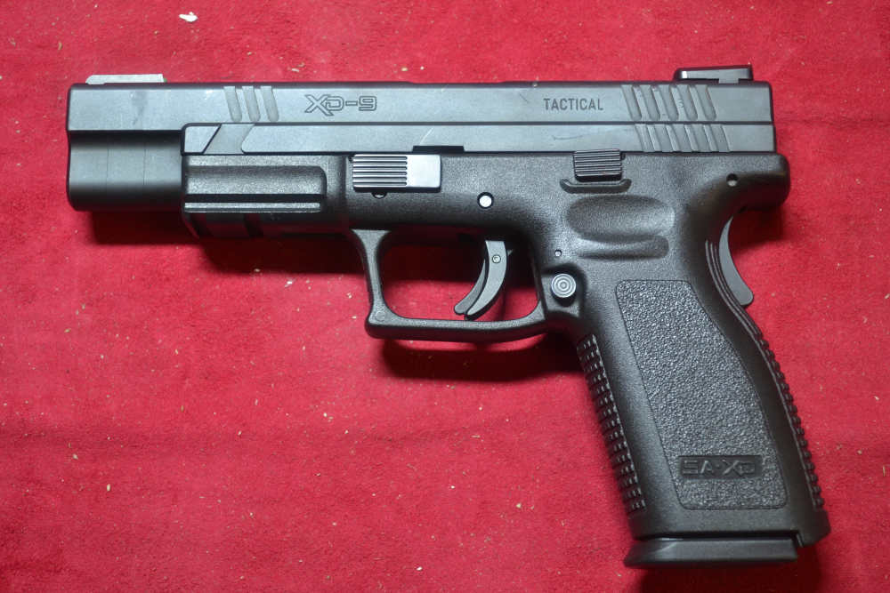 Springfield Armory XD-9 Tactical 9mm 5"Barrel Used, Layaway Available.-img-2