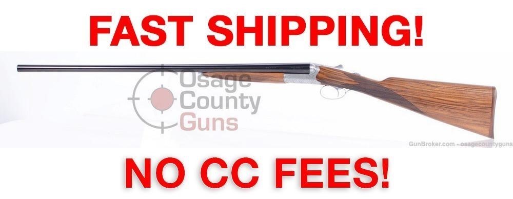 Beretta 486 Splinter Parallelo Side by Side Shotgun - 28" - 20 Ga-img-0