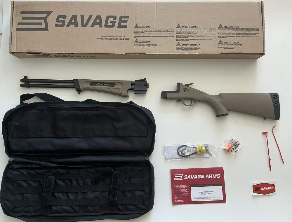 Savage 42.   .410 / .22LR. Combination Rifle Shotgun -img-0