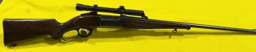 SAVAGE MODEL 99, .300 SAV CAL W/ LYMAN ALASKAN 2.5 POW & ALL WEATHER MOUNTS-img-5