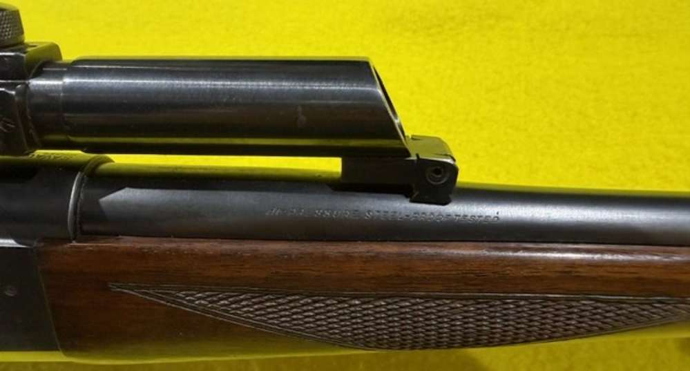 SAVAGE MODEL 99, .300 SAV CAL W/ LYMAN ALASKAN 2.5 POW & ALL WEATHER MOUNTS-img-9