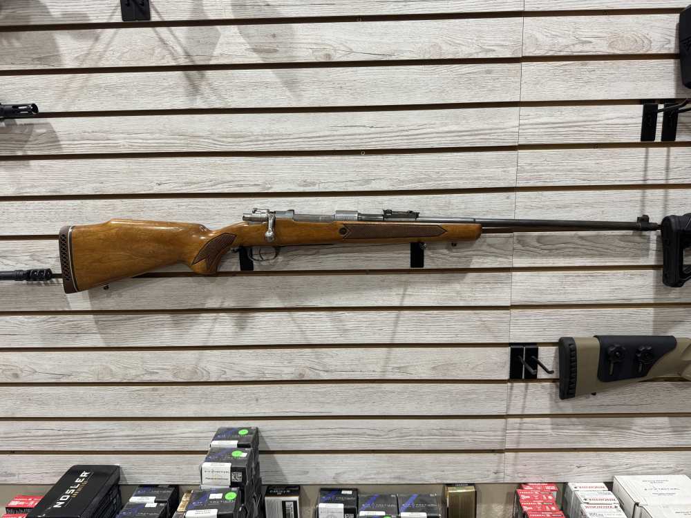 Beautiful Sporterized Argentinian Mauser, numbers matching!-img-1
