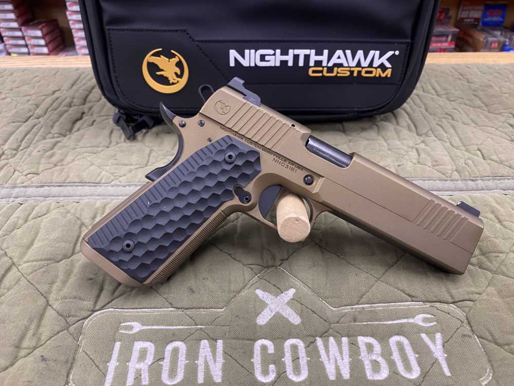 Nighthawk Custom Shadowhawk GOVT 9mm IOS CUT Trijicon RMNR SRO w/options-img-3