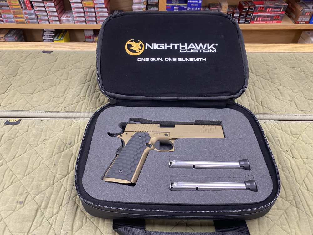 Nighthawk Custom Shadowhawk GOVT 9mm IOS CUT Trijicon RMNR SRO w/options-img-7