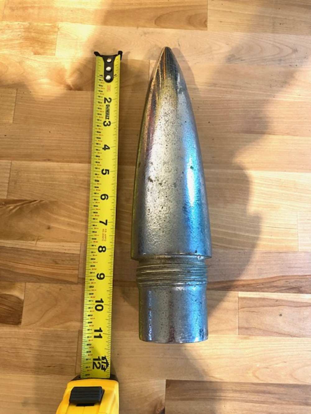 INERT 2.75 Inch Rocket Warhead Projectile Jet Helicopter Fired Missile     -img-0