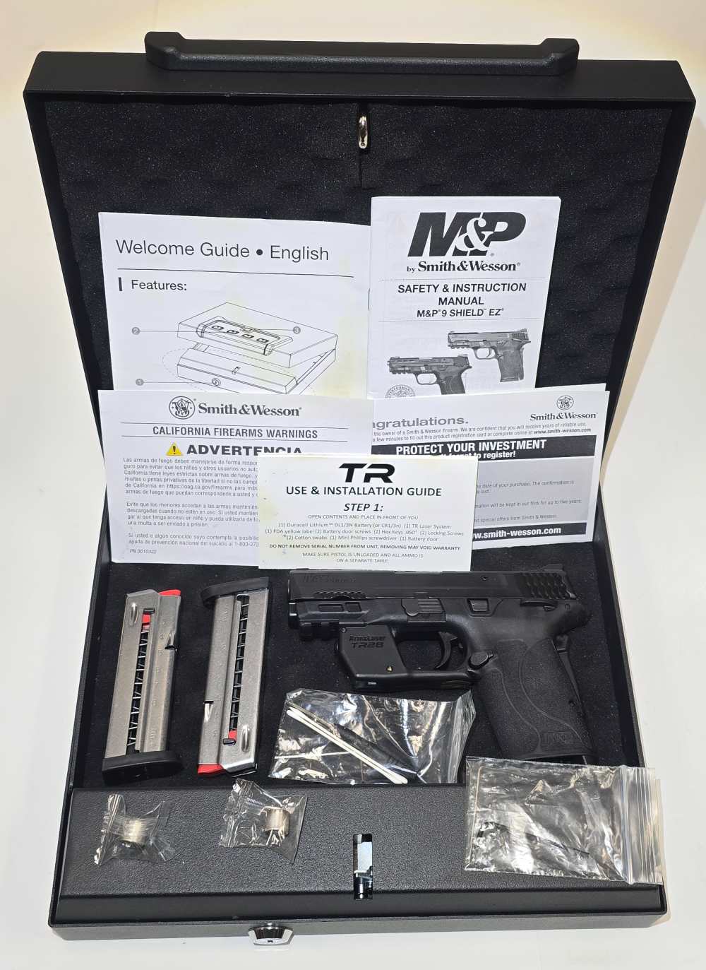 USED S&W M&P9 Shield EZ 3.675" lots of extras 12436 -img-13