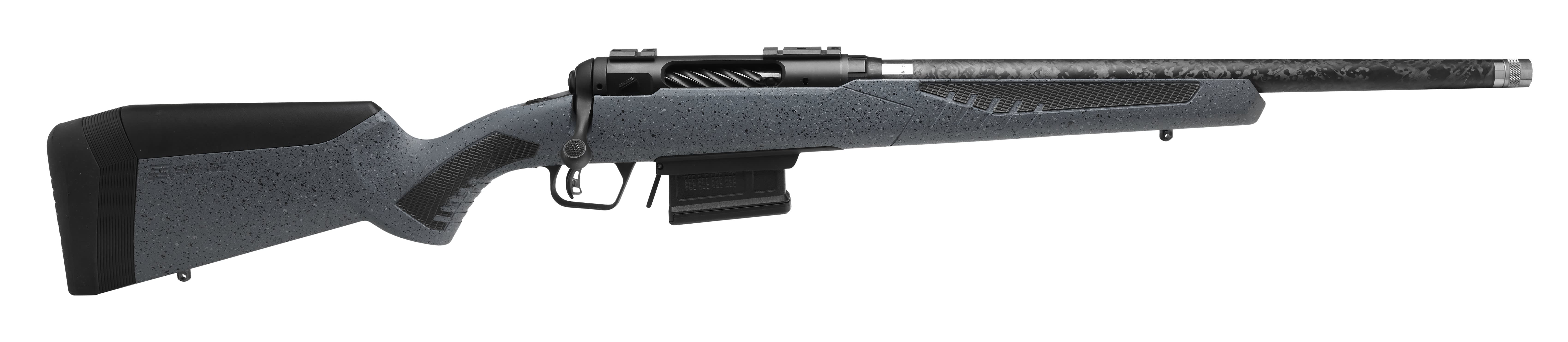 57936 Savage Arms 110 Carbon Predator 6.5 Creedmoor 22" 5 + 1rd Matte Black-img-0