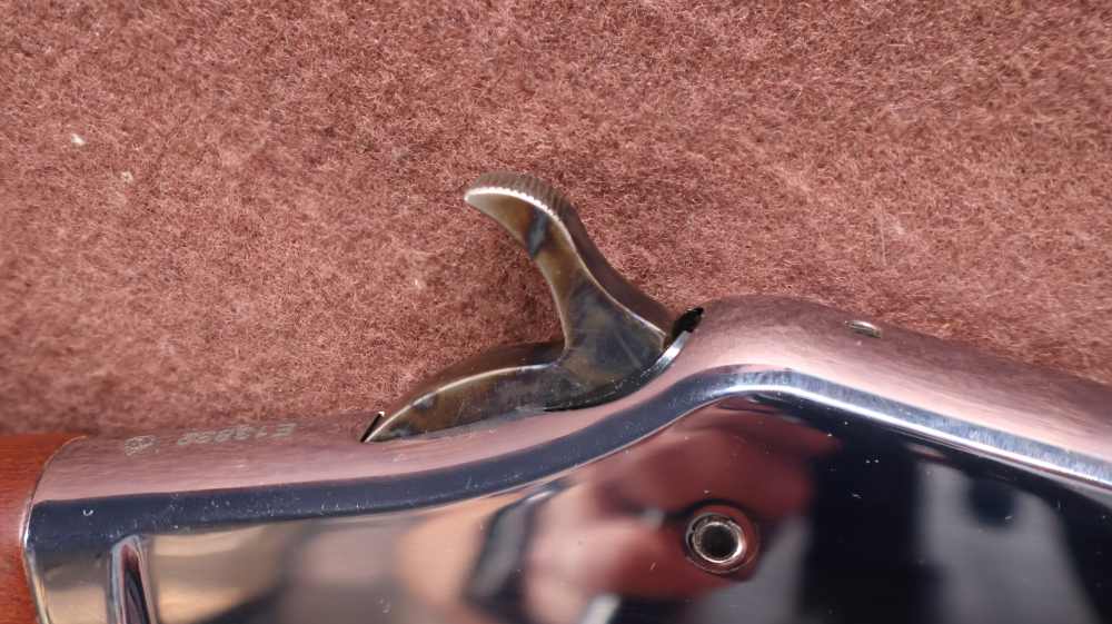 Like New Unfired Taylors & Co Silver Boy Scout 22 WMR Lever 19" BRL -img-8