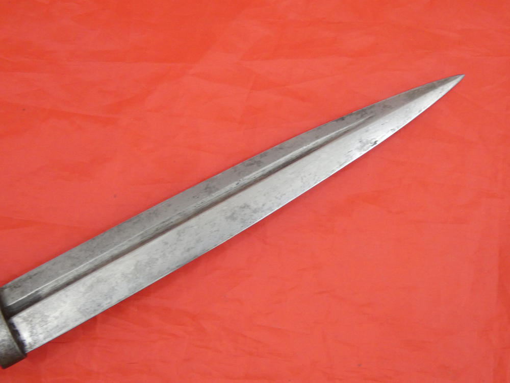 RARE ANTIQUE IMPERIAL RUSSIAN HUNTING DAGGER KINDJAL ZLATOUST 19 century-img-13