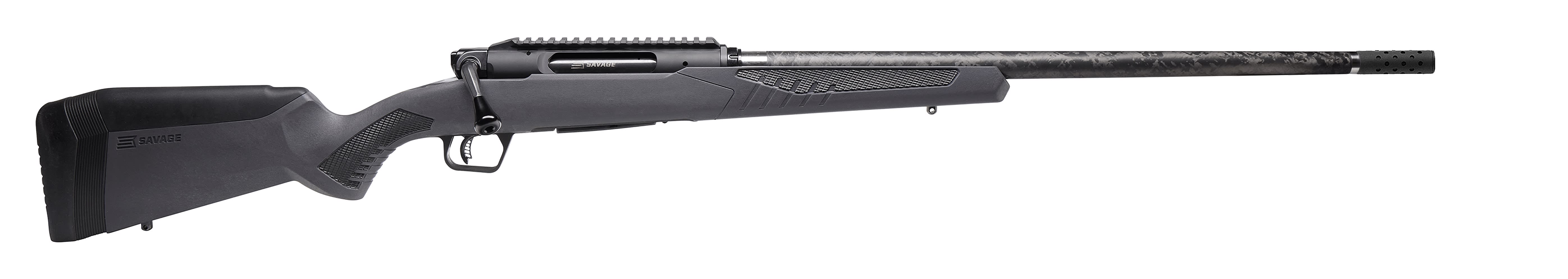 57903 Savage Arms Impulse Mountain Hunter 300 PRC 24" 2 + 1rd Black Cerakot-img-0
