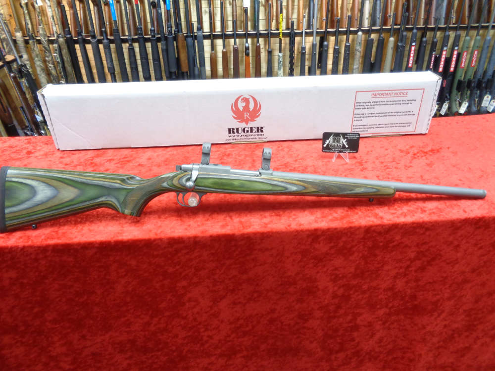 Ruger Model 77/17 17 HORNET Stainless Steel THREADED Barrel NEW WE TRADE-img-0