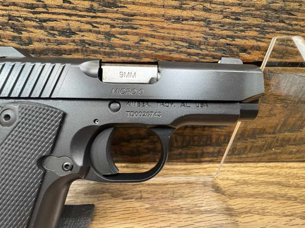 Kimber Micro 9 9mm 7+1 3.15" Semi-Auto Pistol - PENNY START! NO RESERVE!-img-5