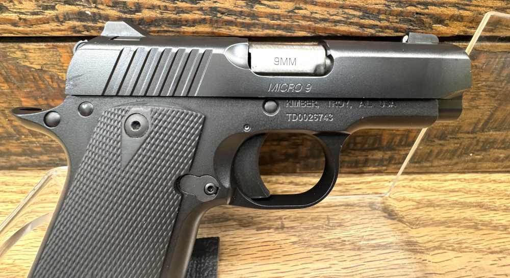 Kimber Micro 9 9mm 7+1 3.15" Semi-Auto Pistol - PENNY START! NO RESERVE!-img-4