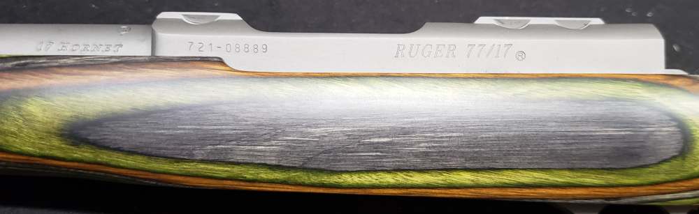 Ruger M77/17 17 Hornet 18.5in stainless barrel 6rd laminate stock 7220-img-12