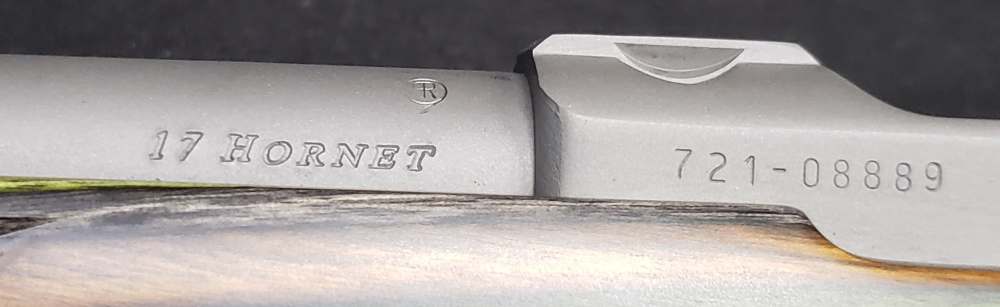 Ruger M77/17 17 Hornet 18.5in stainless barrel 6rd laminate stock 7220-img-11