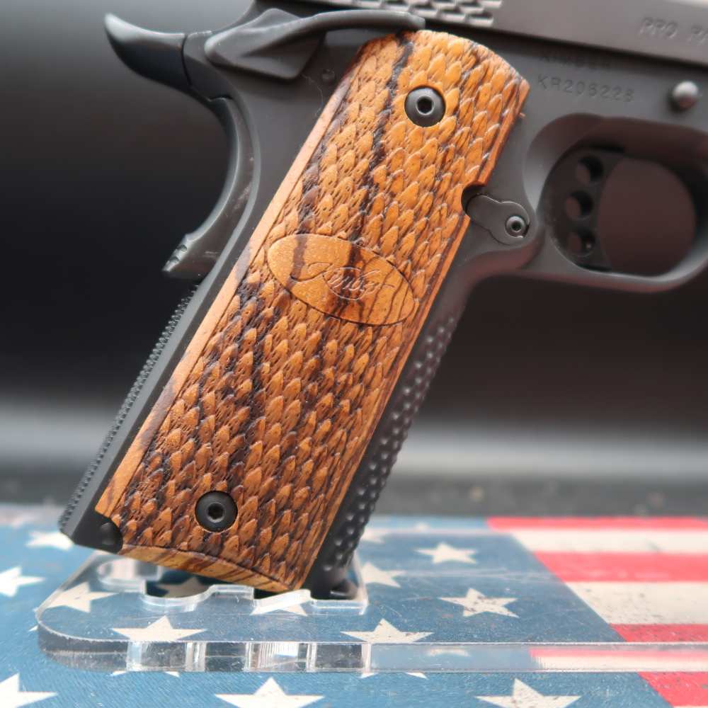 VERY NICE! Kimber Pro Raptor II .45 ACP 1911 Semi-Auto Pistol 8+1 4"-img-1