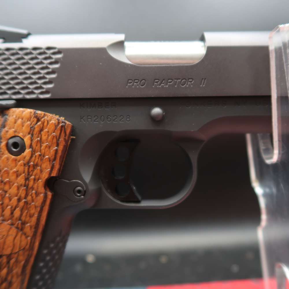 VERY NICE! Kimber Pro Raptor II .45 ACP 1911 Semi-Auto Pistol 8+1 4"-img-3