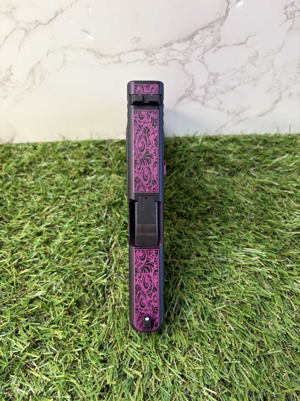 Glock 43X Pink Scroll Cerakote -9MM- Penny Start-img-3