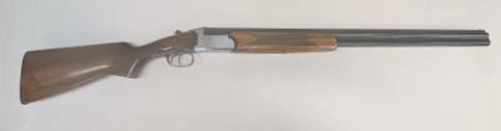A.V. MAROCCINI STURDY 20 GA 3" SHELLS. WOOD STOCK DOUBLE TRIGGER, 28"-img-0