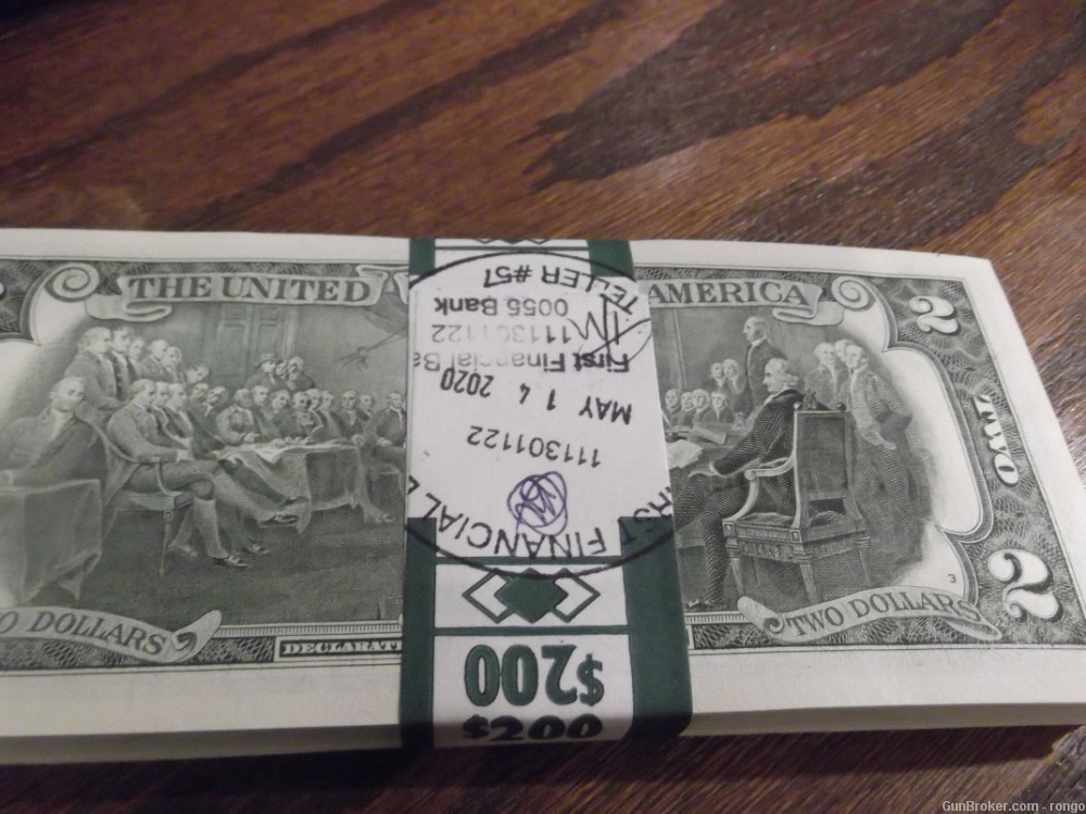 2017a $2 federal reserve notes 100 consecutive bills  uncirculated-img-1