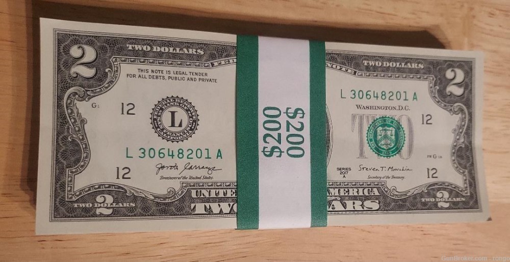 2017a $2 federal reserve notes 100 consecutive bills  uncirculated-img-0