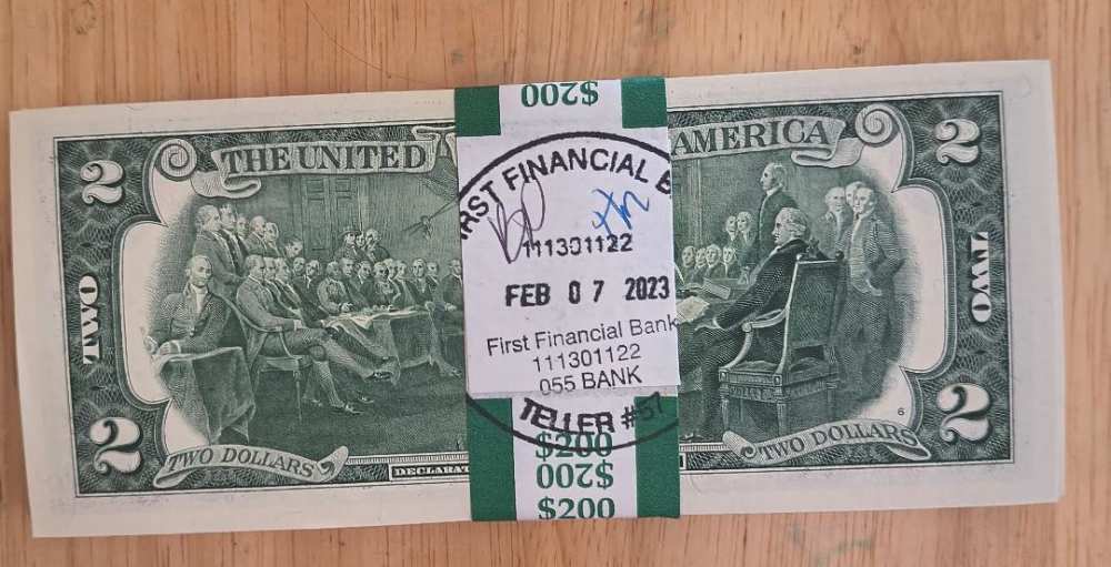 2017a $2 federal reserve notes 100 consecutive bills  uncirculated-img-1