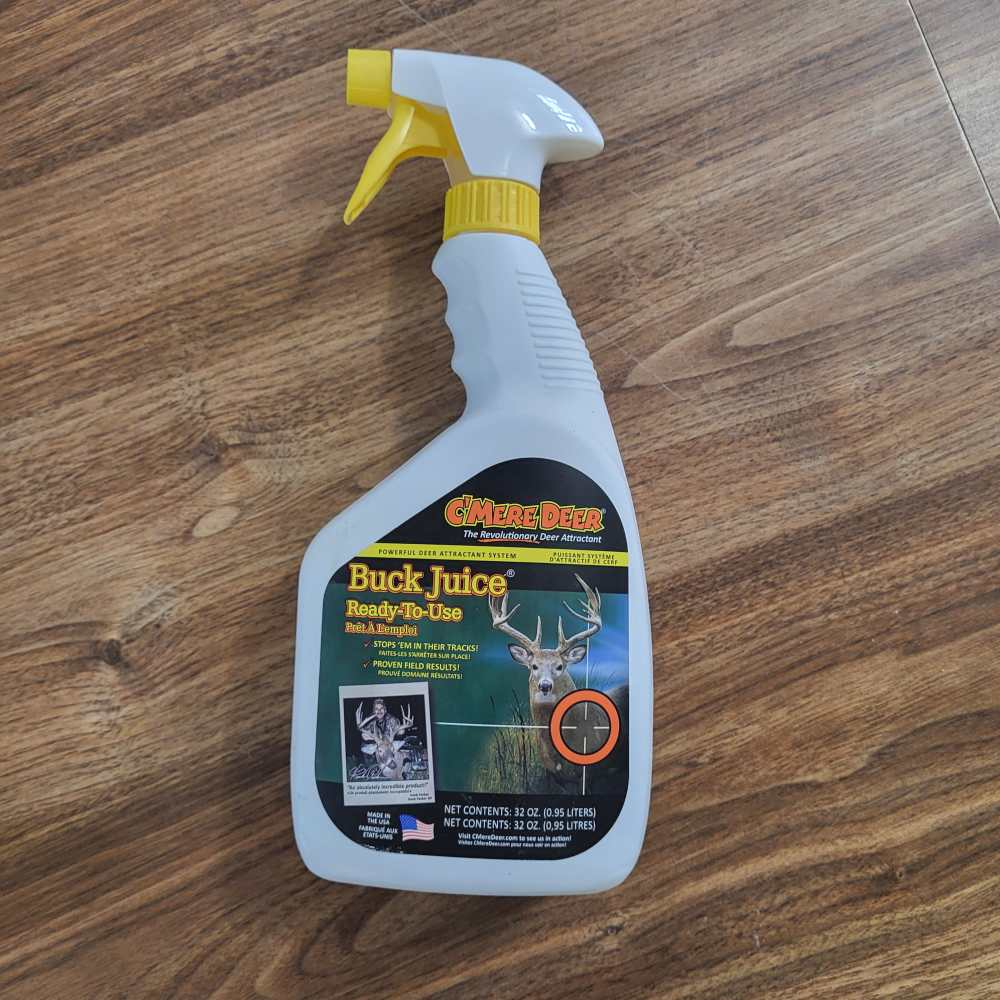 C'Mere Deer Buck Juice deer attractant 32oz.-img-0