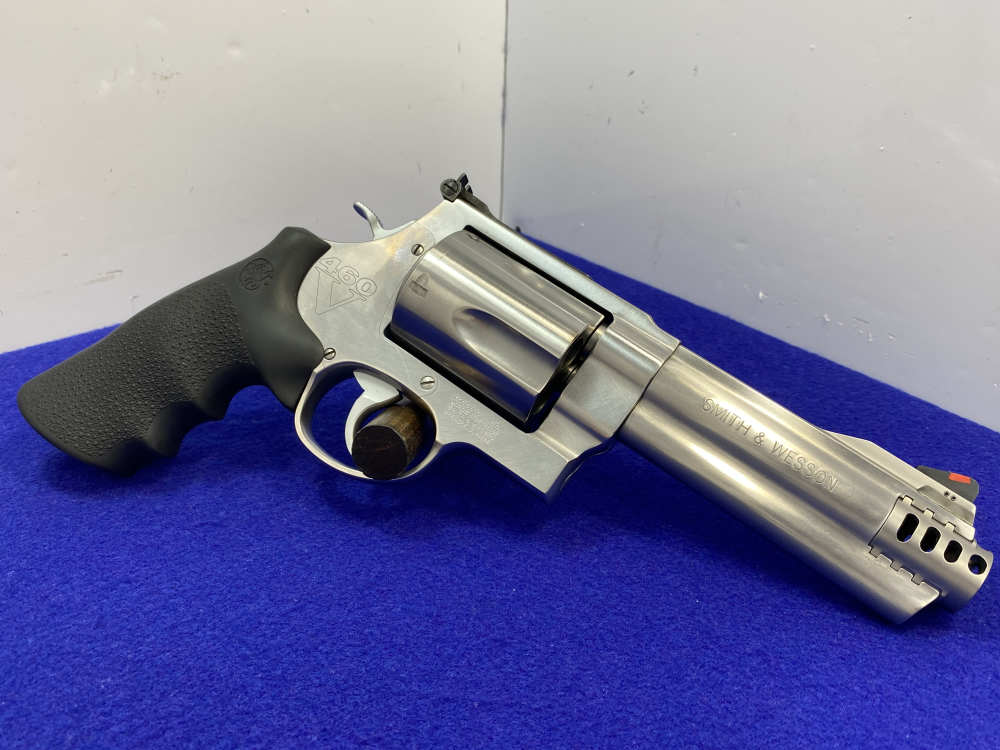 2006 Smith Wesson 460V .460 S&W Stainless 5" *EXCELLENT X-FRAME REVOLVER*-img-16