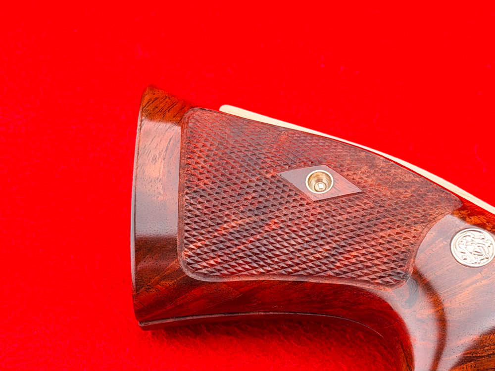 RARE Keith Brown S&W Pre-Model 29 27 58 N-Frame "Coke Bottle" Target Grips-img-7