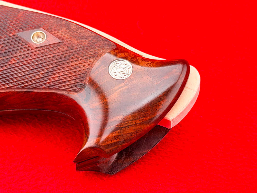 RARE Keith Brown S&W Pre-Model 29 27 58 N-Frame "Coke Bottle" Target Grips-img-6