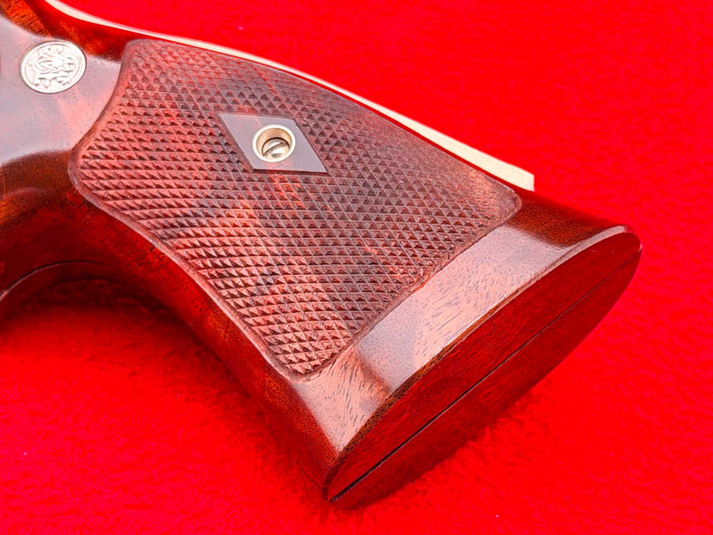 RARE Keith Brown S&W Pre-Model 29 27 58 N-Frame "Coke Bottle" Target Grips-img-4