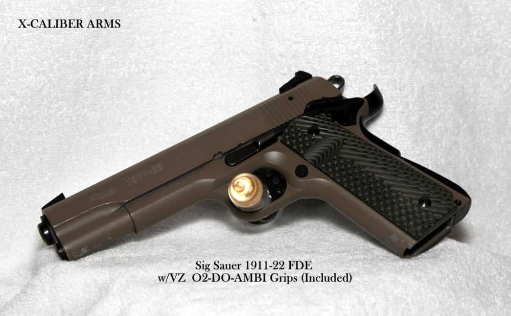 Sig Sauer, 1911-22 FDE, .22 LR, w/Extras-img-3