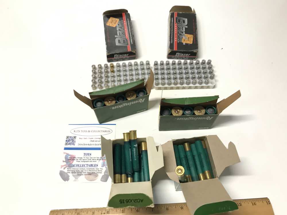 Huge Lot of 6 New Ammo in Boxes 2-32 Cal 2-410 Cal & 12 Gauge Slugs Boxes-img-1