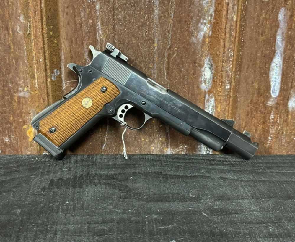 COLT'S MK IV SERIES 70 .45ACP THREADED BARREL AND COMP. (2) MAGS -img-0
