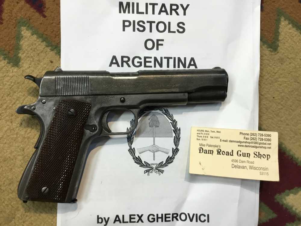Colt 1911 45 ACP for Argentina Federal Policia Serial #C172657-img-0