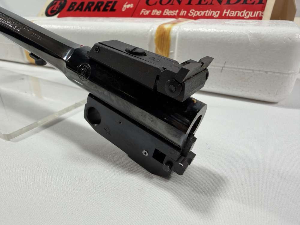 TC CONTENDER OCTAGON BARREL BLUED FINISH 22 JET-img-1