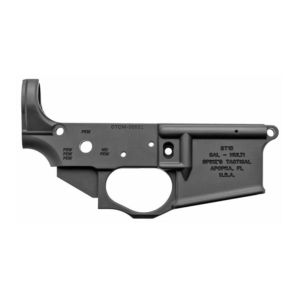 NEW Spike's Tactical Gadsden Receiver Anodized Black STLS034 no color AERO-img-1