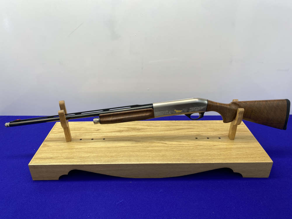 Benelli Duca Di Montefeltro 20 GA Blue 24" *BEAUTIFULLY ENGRAVED SHOTGUN*-img-8