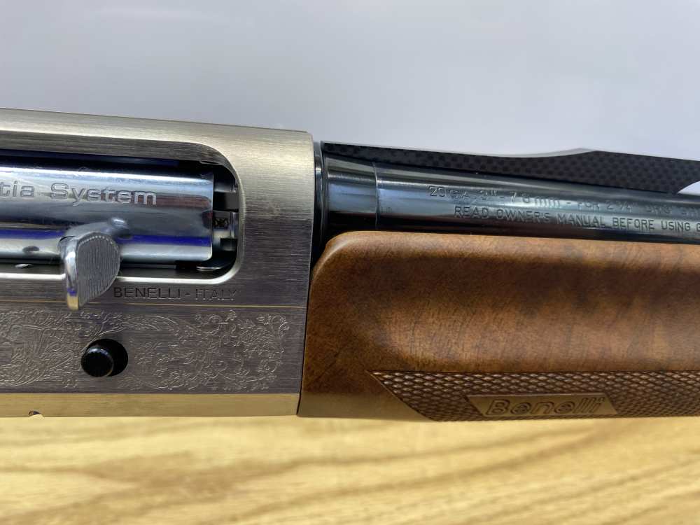 Benelli Duca Di Montefeltro 20 GA Blue 24" *BEAUTIFULLY ENGRAVED SHOTGUN*-img-29